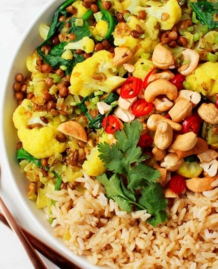 Lentil & Cauliflower Curry