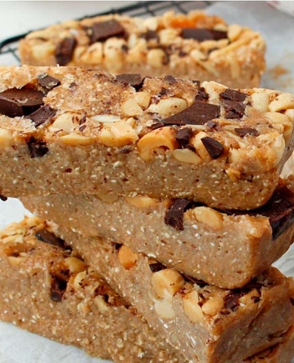 Peanut & Chocolate Protein Bars