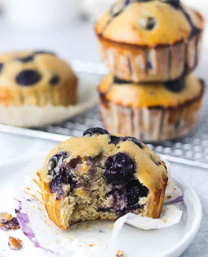 protein blue berry muffins