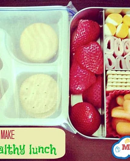 How to make a homemade lunchables for kids
