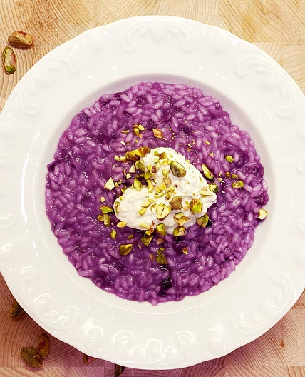 Red Cabbage Risotto
