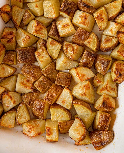 Crispy Salt and Vinegar Potatoes