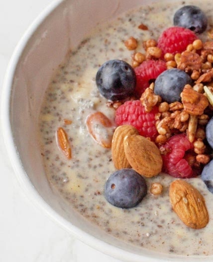 2-Step Vanilla Protein Chi Pudding