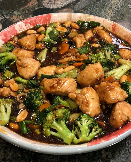 Honey Garlic Chicken Stir Fry