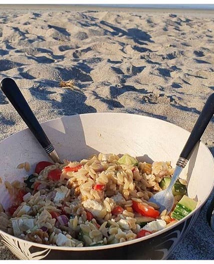 Feta Orzo Salad