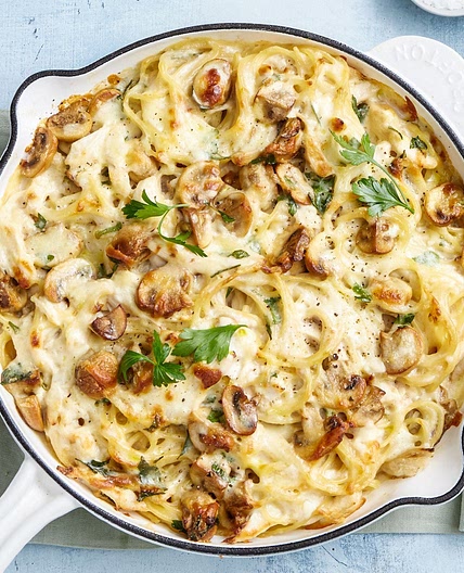 Creamy chicken tetrazzini recipe