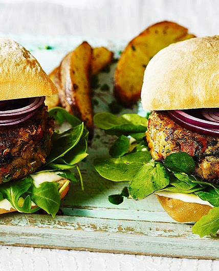 White-bean burgers