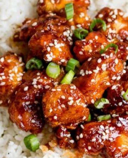 Sticky chicken
