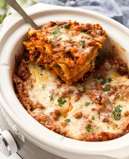 Crockpot Lasagna
