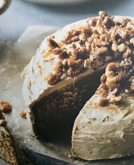 Coffee & Walnut Cake