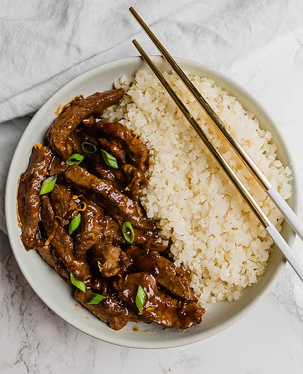 Orange Beef (Paleo, Whole30, AIP)