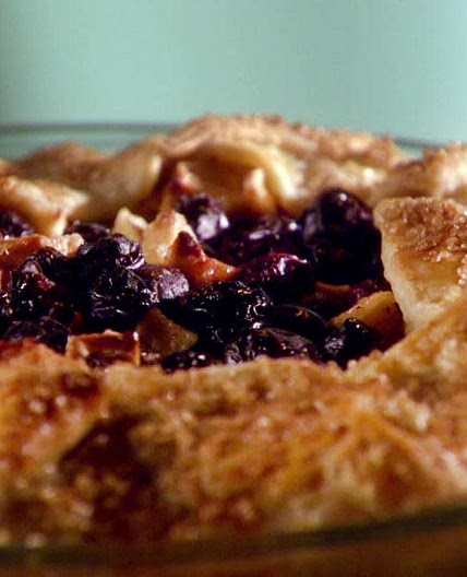 blueberry pie with apples