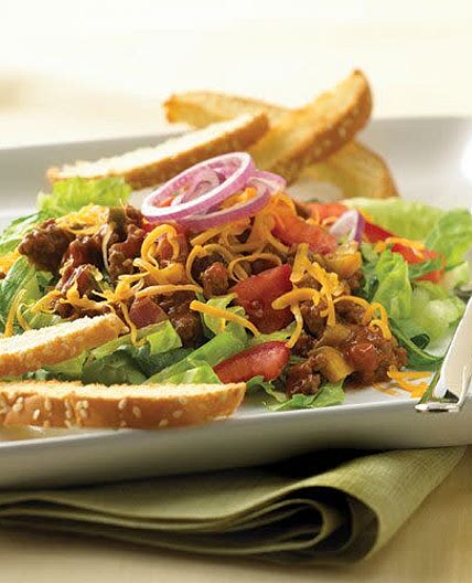 Deluxe Cheeseburger Salad