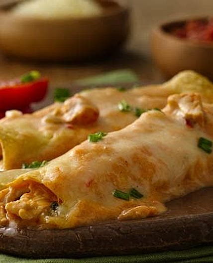 Cheesy Chicken Enchiladas