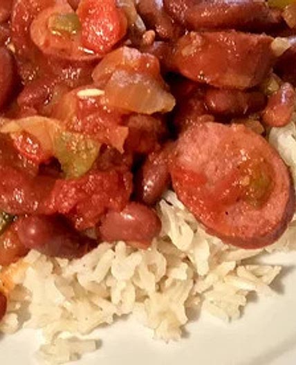 Quick Red Beans and Rice/Freezer Meal