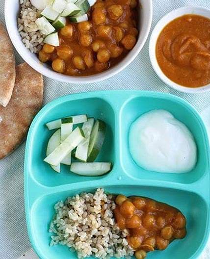 Instant Pot Channa Masala with Rice