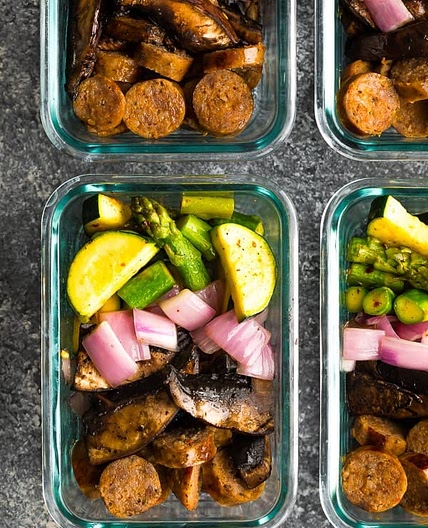 Low Carb Meal Prep Breakfast Bowls