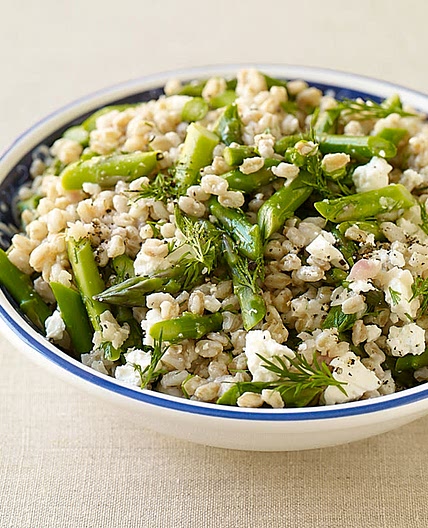 Farrotto with Asparagus, Feta and Dill (WW Official)