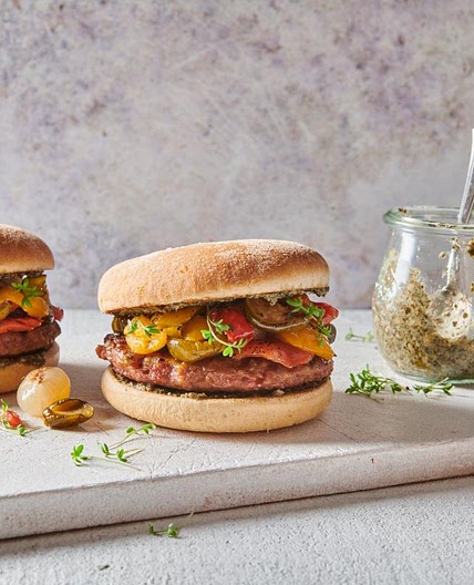 Veganer Burger
