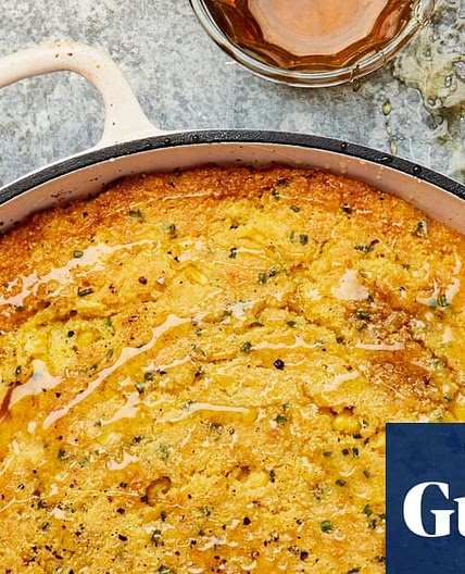 Yotam Ottolenghi’s Honey yogurt skillet cornbread
