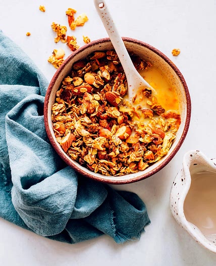 Golden Milk Granola - Minimalist Baker