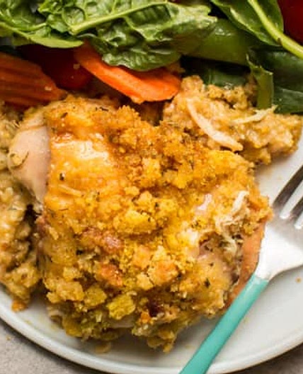 Slow Cooker Chicken Cordon Bleu Casserole