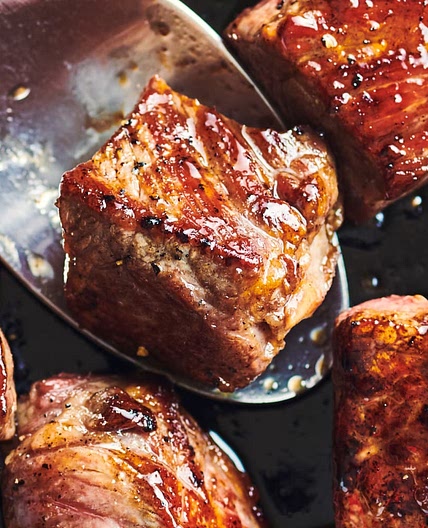 Brown Sugar Bourbon Steak Bites Are the Best Thing You'll Cook All Week