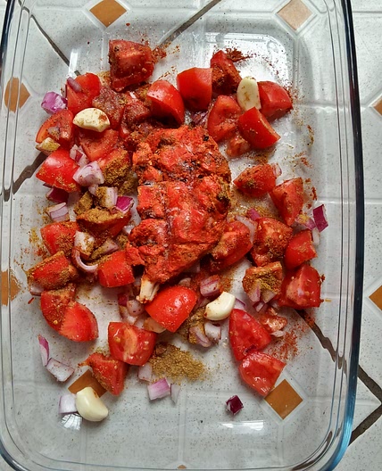 Feta pasta but make it chicken