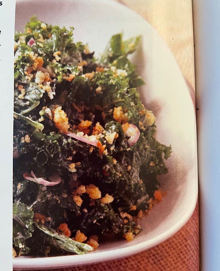Chicken Kale Caesar Salad
