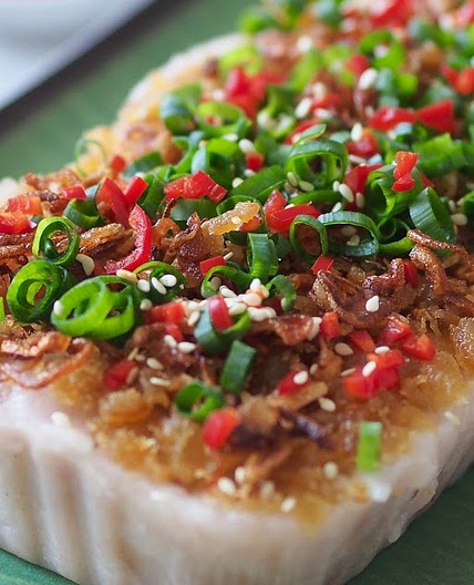 Steamed Yam Cake (芋头糕）