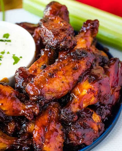 Honey BBQ Chicken Wings
