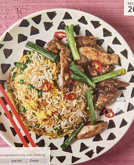 Salt & Pepper Chicken With Egg Fried Rice