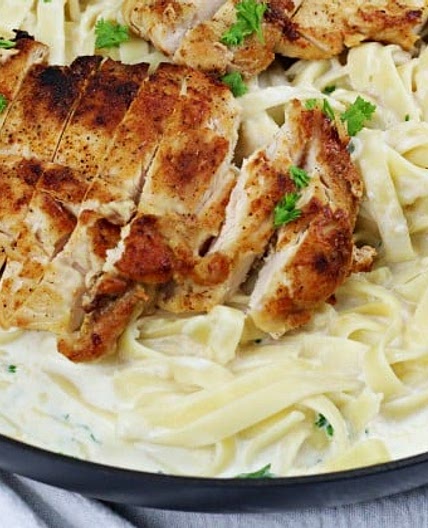 Chicken Fettuccine Alfredo