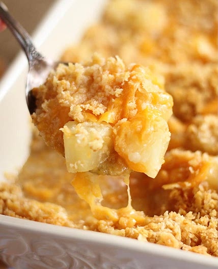 Pineapple and Cheese Casserole 