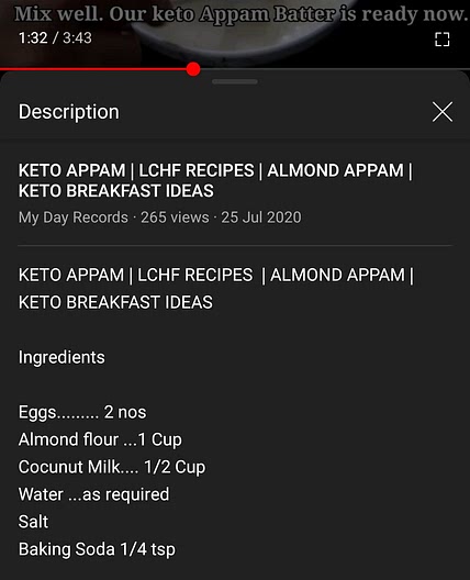 Keto Appam