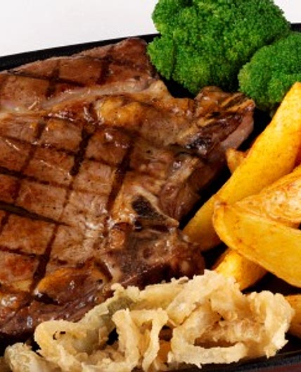 T-Bone-Steak gebeizt