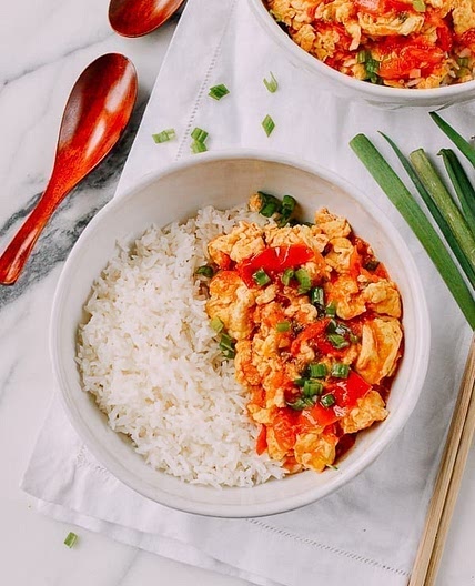 Chinese Tomato Egg Stir-fry
