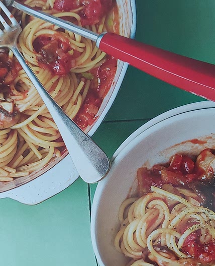 Mushroom Bolognese