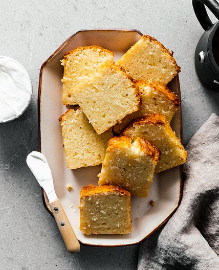 Triple Coconut Loaf Cake