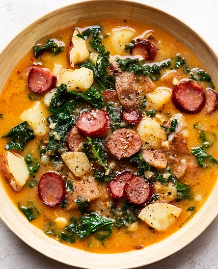 Sausage Potato and Kale Soup — The Daley Plate