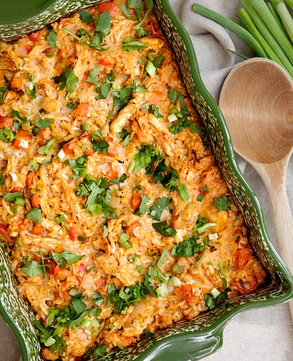 Whole30 Buffalo Chicken Casserole