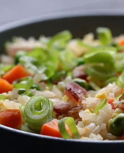Microwave “Fried” Rice