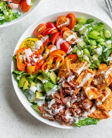 Keto Buffalo Chicken Bowl
