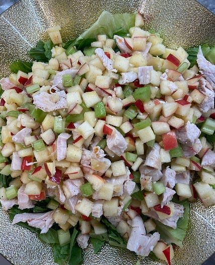 Apple chicken salad