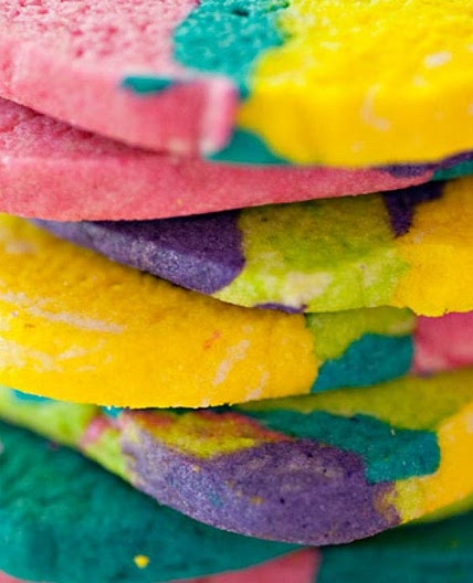 Tie Dye Cookies
