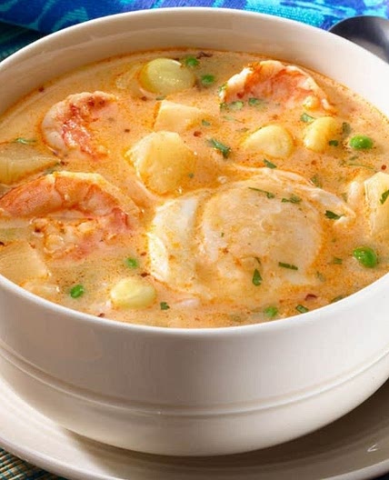 Mom's Updated Chupe de Camarones