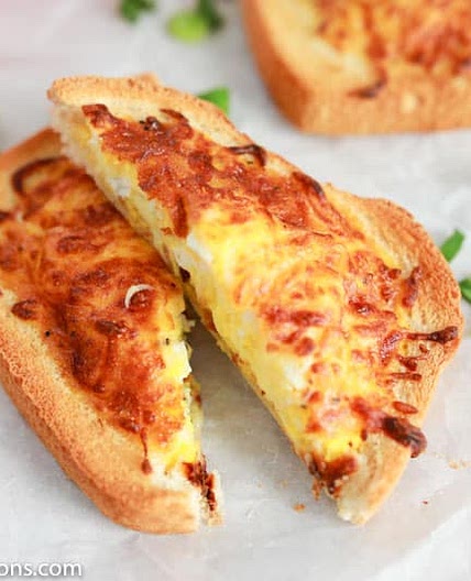 Air Fryer Keto Omelet Toast Recipe