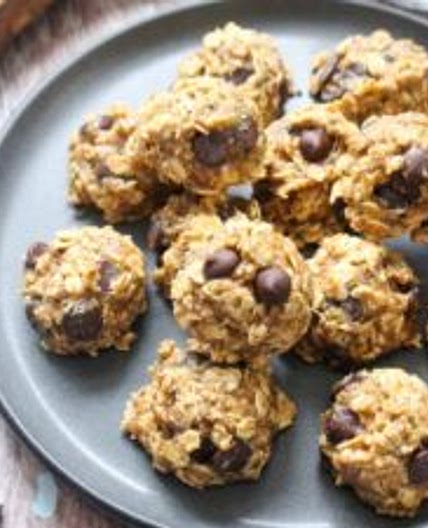 Banana Peanut Butter Oat Chocolate Chip Cookies (Gluten-Free)