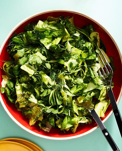 Crunchy Greens With Fat Choy Ranch