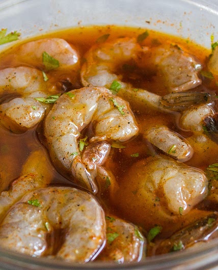 Marinade pour crevettes